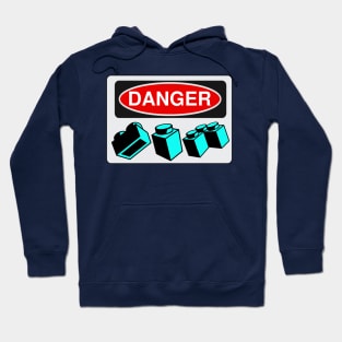 Danger Bricks Sign Hoodie